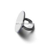 Imitation Diamond Metal Finger Ring Stent Mobile Phone Holder thumbnail-3