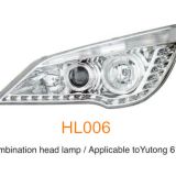 Yutong 6122 bus head lamp,bus front light(HL006)