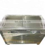 Машина для роллового мороженого по низкой цене и высокому качеству / Тайландская машина для фри-мороженого / Машина для роллового мороженого