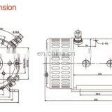 Высокомощный гидравлический двигатель постоянного тока 4.0 кВт 24 В с насосом 4,1 см³/об thumbnail-6