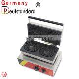 Commercial Snack Waffle Iron Bear Shape Electric Waffle Cone Maker for Sale thumbnail-4