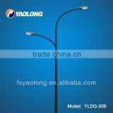 Highway Double Arm Stainless Steel Lamp Pole thumbnail-1