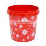 Safe Food Plate Containers Oven and Microwave Plastic Microwaveable IML Plastic Packaging Bucket thumbnail-3