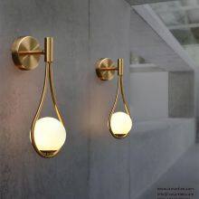 Scandinavian Design Glass Ball Indoor Decorative Led Wall Lamp thumbnail-4