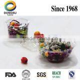 High Quality Custom Printed Plastic Cups Disposable Round Food Container Plastic Cups China Manufacturer Salad Cup thumbnail-3