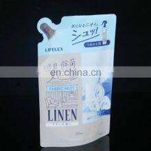 Custom Print Foil Packaging Stand up Pouch With Cap Reusable Shampoo Spout Pouch thumbnail-2