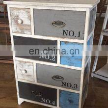 America Vintage Style Wood Storage Cabinet Chest Drawers thumbnail-2