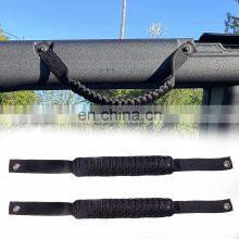 Paracord Roll Bar Front Rear Grab Handles Parts for Ford Bronco 2021 2022 thumbnail-4