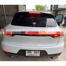 Body kit include rear trunk door taillights for Porsche Macan 2014-2017 upgrade to 2018-2021 model