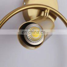 Nordic Restaurant Metal Deco Fancy Reading Light Fixture Modern Indoor LED Luxury Wall Lamps thumbnail-4