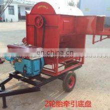 Mini Mobile Multi Agricultural Rice Millet Thresher Threshing Machine Price thumbnail-2