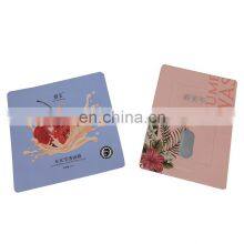 Variety Design Custom Heat Seal Cosmetic 3 Side Seal Plastic Foil Facial Masque Packaging Bag Personal Care Sample Sachet thumbnail-3
