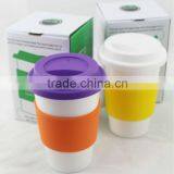 Custom Design Carry On Handleless Coffee Mugs thumbnail-1