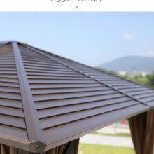 3*3m Sunshade Waterproof Gazebo Outdoor Use With Curtain and Net thumbnail-2