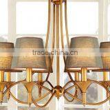 2016 New Wrought Iron Candle Chandelier Lamp ZH-6006 thumbnail-1