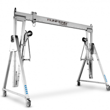 Portable Height Adjustable Mobile Gantry Crane thumbnail-4