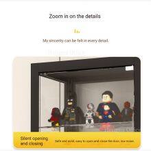 Luxury LEGO Display Cabinet With Breathing LED, 8mm Thickened Laminate, Silent Opening for Frankfurt Apartment Decor, OEM/ODM Supported thumbnail-4