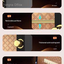 Programmable Digital Security Hotel Safe | With Emergency Key Override | 120cm Commercial Code Safe for Hospitality Industry thumbnail-5