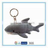 Lovely 4" Mini Plush Shark Keychain Toys thumbnail-1
