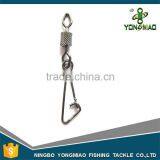 Diamond Impressed Rolling Swivel With Hooked Snap Bulk Fishing Tackle Quality Choice