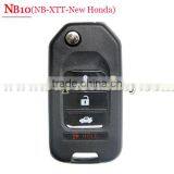 WB10 3+1 Button Remote Key With NB-XTT-New Honda Model for URG200 thumbnail-1