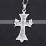Diamond Cross Necklace Pendants, High-grade Stainless Steel Diamond Necklaces thumbnail-5
