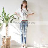 Ripped jeans Women's Jeans stock jeans VY-89