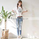 Ripped Jeans Women's Jeans Stock Jeans FWF1 thumbnail-1
