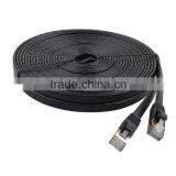 RJ45 Flat Cat7 Shielded Ethernet Cable SSTP Patch Cord