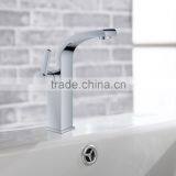 Cheap Price Fancy Curved Brass Basin Faucet thumbnail-2