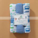 100% Cotto Flannel Print Babydiaper thumbnail-1