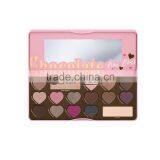 Heart Shape 16 Colors Private Label Cosmetics Eyeshadow Palette thumbnail-1
