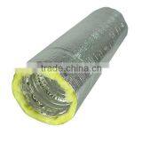 Double Layer Polyester Fiberglass Aluminum Flexible Air Duct for HVAC Systems thumbnail-2