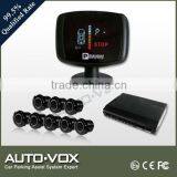 VFD Display Monitor Auto 8 Reverse Parking Sensor System
