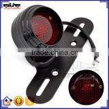 BJ-LPL-035 Recommended Billet Aluminum Black LED Sportbike Motocross Motorcycle Brake Tail Light thumbnail-1