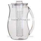 2015 new products fruit infusion pitcher/water infuser pitcher 3L