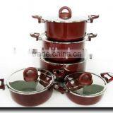2.0/2.5/3.0 mm Thickness Aluminum Press Non-stick /Ceramic Cookware Set (ZS-C1912) thumbnail-2