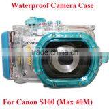 Underwater 40M Waterproof Camera Case for Conon S100