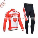 New Winter Fleece Compression USA/US/ Canada/UK/France/cycling Wear/cycling Jersey thumbnail-3
