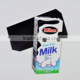 Milk box shape magnet for fridge