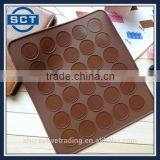 30 Capacity Silicone Macaron Baking Sheet Mat Muffin DIY Macaron Mould thumbnail-2