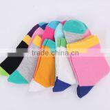 Customized School Girls Socks, Fresh Color Sport Tube Socks Elastic Tape thumbnail-1