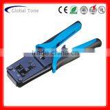8P8C/RJ-45 Modular Plug Crimping, Stripping & Cutting Tool GTL-8086R thumbnail-1