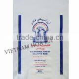 Vietnam Reusable BOPP Laminated pp woven bag of food grage for rice