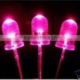3mm Pink Flashing LED 1.0hz 1.5hz 1.7hz 2.5hz 6.8hz 14hz
