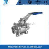 Professional Manufacturer of 3-Piece Full Bore Ball Valve Threaded Ends thumbnail-1
