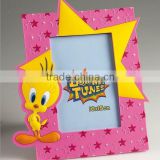 Custom PVC picture frame, photo frame gifts, 3D available