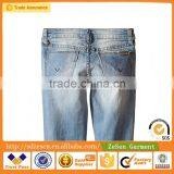 Blasted Blue Crop Jeans China Wholesale Clean Apparel For Kid thumbnail-6