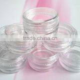 3g, 10g Glitter Empty Bottle Round Storage Bottle Plastic Empty Case Pot Container For Nail Art Rhinestone Bead Gems thumbnail-2