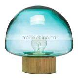 Half Transparent Glass Mushroom Table Lamps for Bedroom and Living Room Lighting thumbnail-5